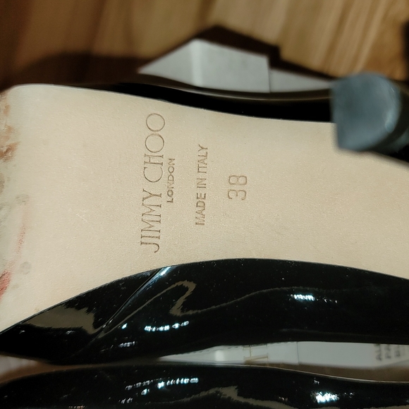 Great condition Authentic Jimmy Choo worn once shoes size 38 - Picture 12 of 16
